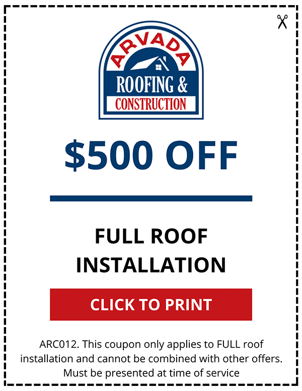 Denver Roofing Deals & Coupons Arvada Roofing & Construction