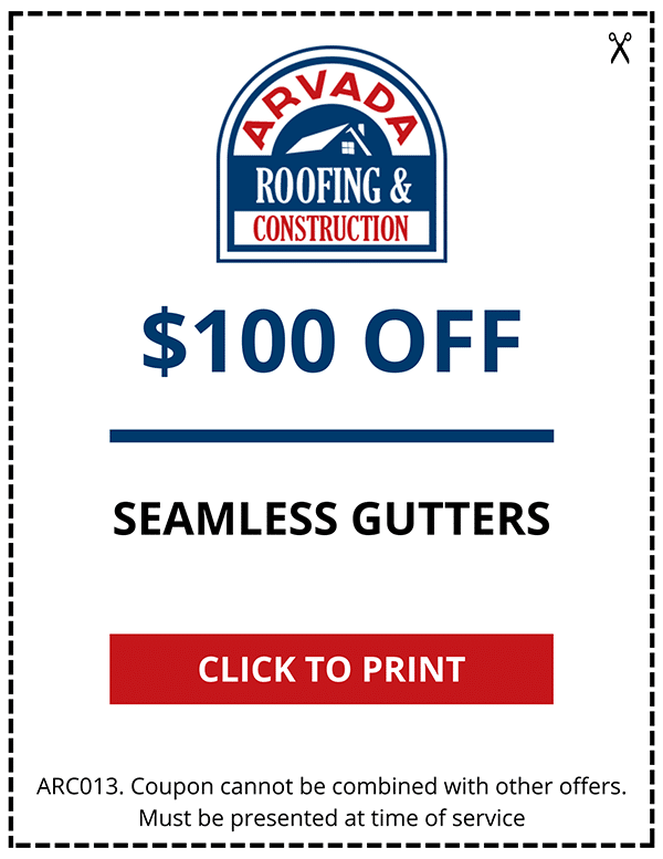seamless gutters coupon